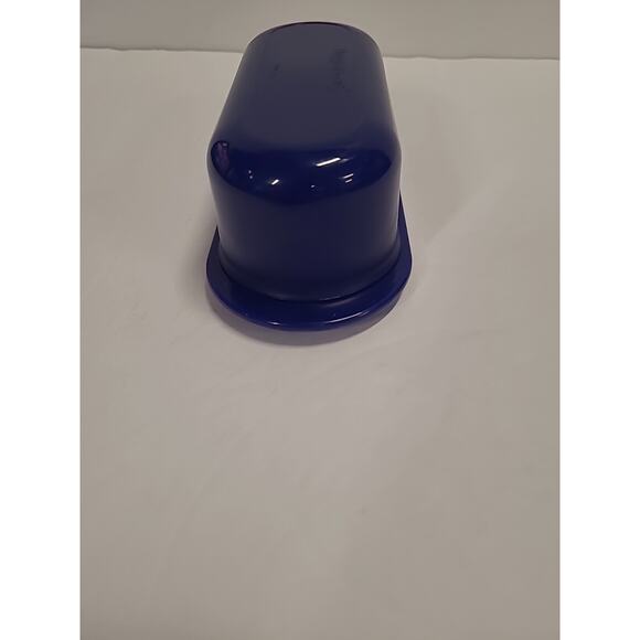 Tupperware Butter Dish & Lid Tokyo Blue Color Made in USA - Picture 4 of 11
